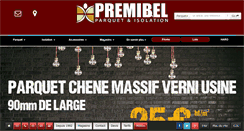 Desktop Screenshot of premibel-parquet.com