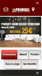 Mobile Screenshot of premibel-parquet.com